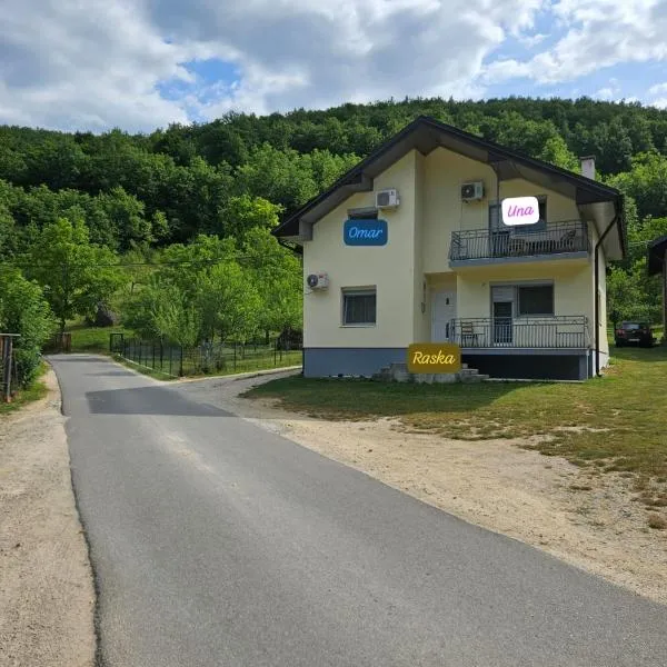 Omar, Una & Raska Apartmani，位于比哈奇的酒店