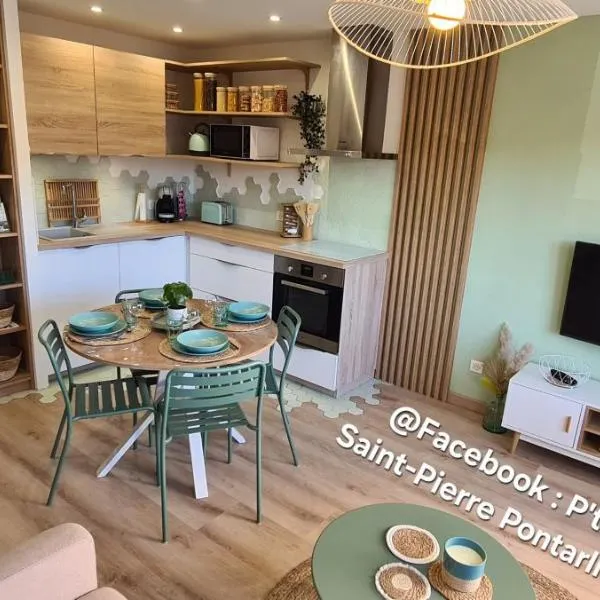 Le p'tit Saint-Pierre - Centre ville - Parking，位于蓬塔利耶的酒店