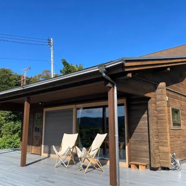 Log-inn 一棟貸しログハウス,位于Ama的酒店
