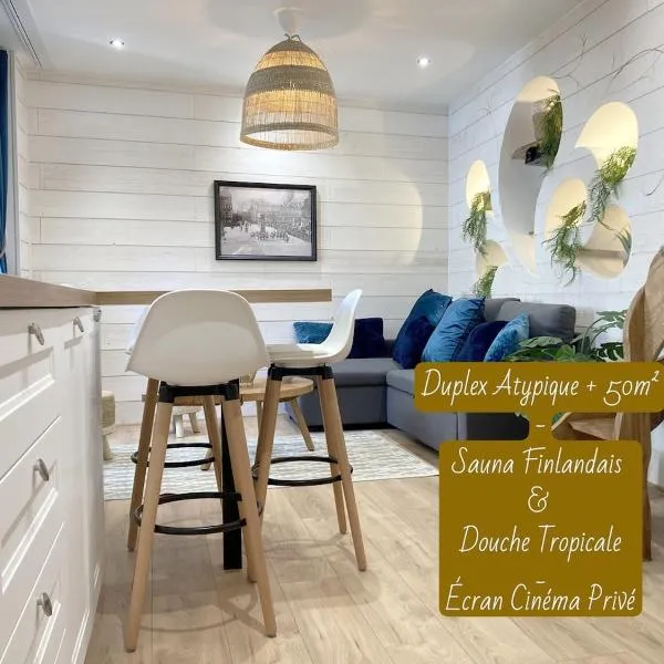 Duplex climatisé avec Espace Cinéma，位于里永的酒店