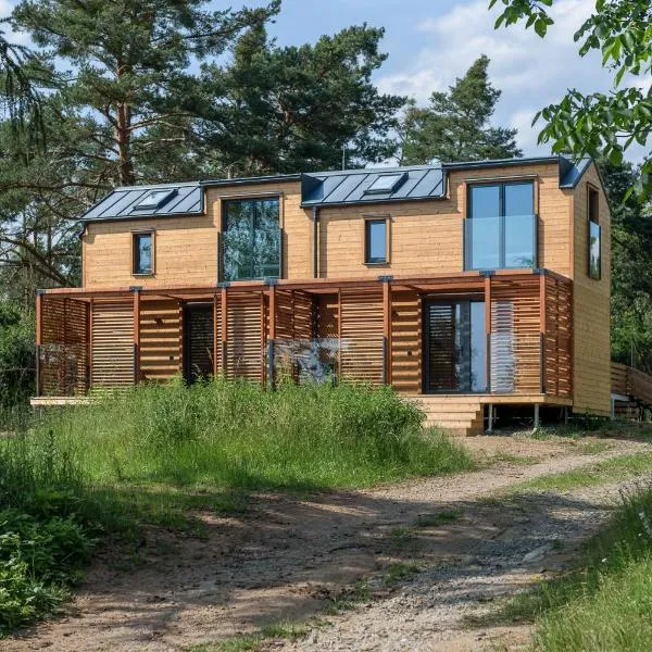 Orlík Lake Apartments，位于Klučenice的酒店