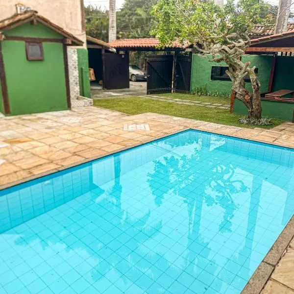 Pousada Villa das Palmeiras，位于布希奥斯的酒店