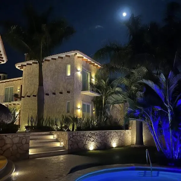 Hotel OHCALLI TEPOZTLAN Restaurant & SPA，位于迪坡斯特兰的酒店