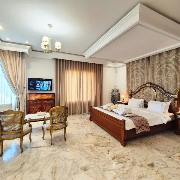 L'Orchidée - Suites de Luxe avec Piscine Chauffée et Vue sur le Lac de Tunis，位于突尼斯的酒店