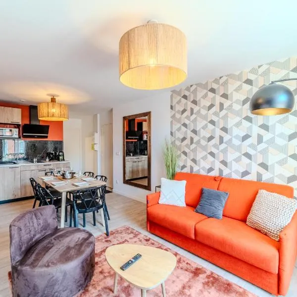 T2 Dahlia Roanne centre-ville - Parking & Clim，位于罗阿纳的酒店