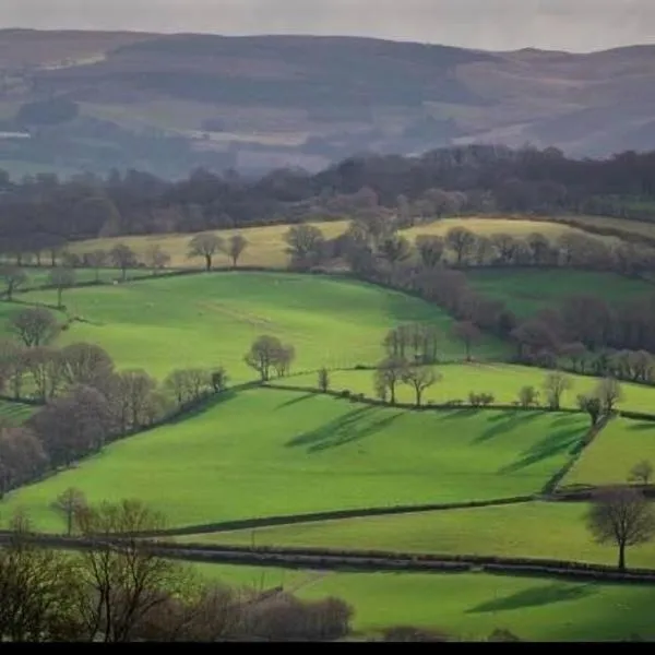 Pencastell Views，位于Nantcwnlle的酒店