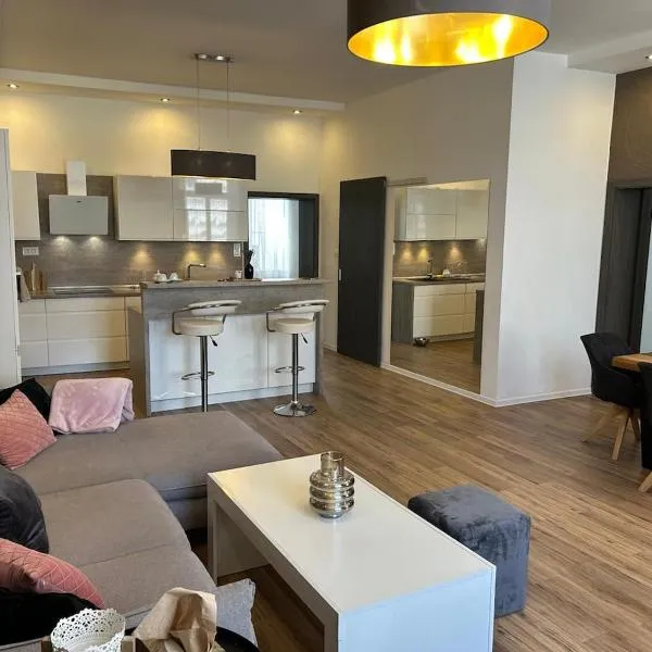 Luxusní apartmán v centru Jihlavy，位于伊赫拉瓦的酒店