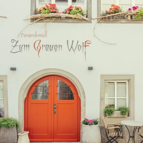 Feriendomizil "Zum Grauen Wolf" - Exklusive Ferienwohnungen im Herzen der Insel Lindau，位于林道的酒店