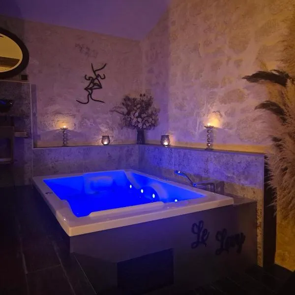 Le Lovy , Studio indépendant avec Jacuzzi，位于Cubnezais的酒店