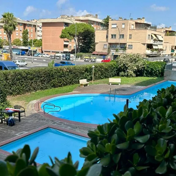Appartamento piscina&mare，位于丽都迪奥斯蒂亚的酒店