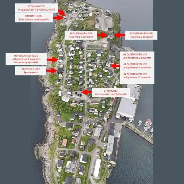 Storm Hotel Senja，位于Senja的酒店