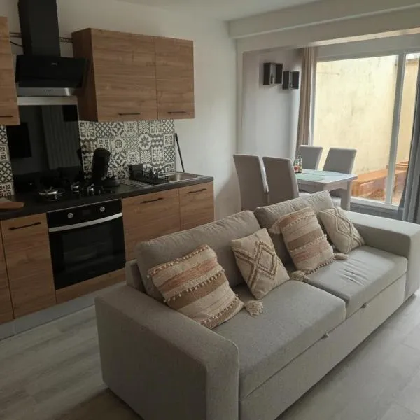 Appartement Rez de chaussée，位于内尔河畔欧比尼的酒店