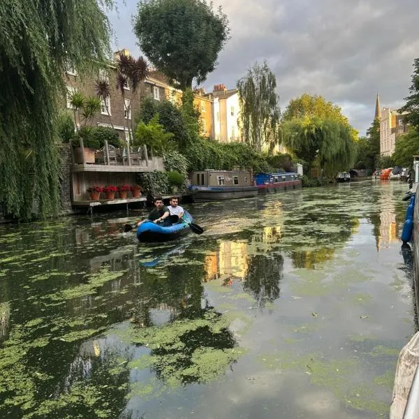 Canal Boat in London，位于伦敦的酒店