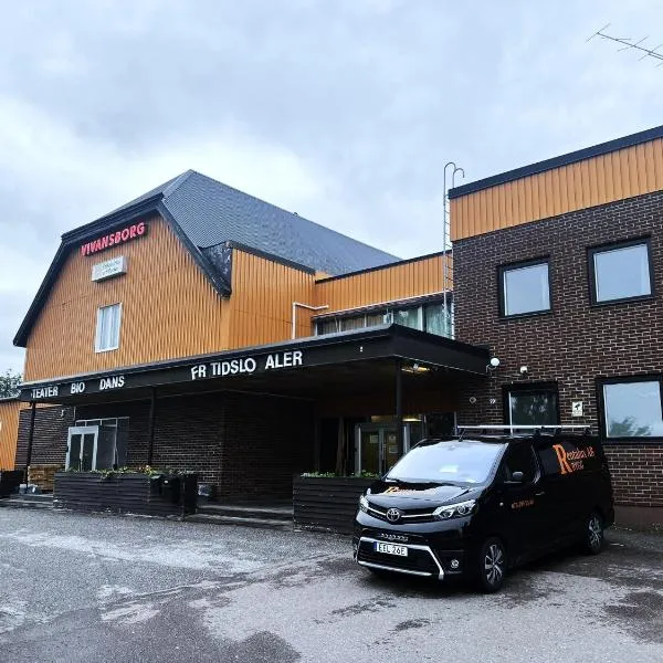 Rentalux Hostel - double & single rooms，位于Timrå的酒店