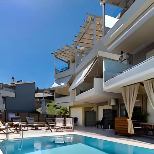 Melodia Lefkada Apartment 3，位于尼基亚娜的酒店