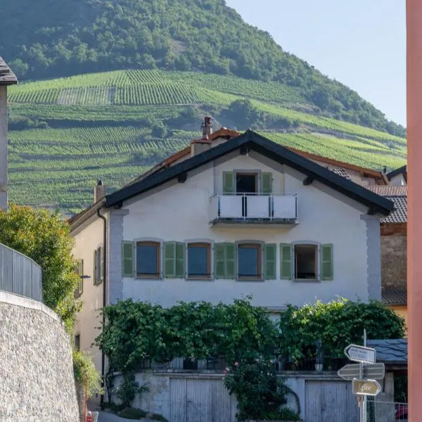 BnB Feuille de Vigne，位于Saint-Léonard的酒店