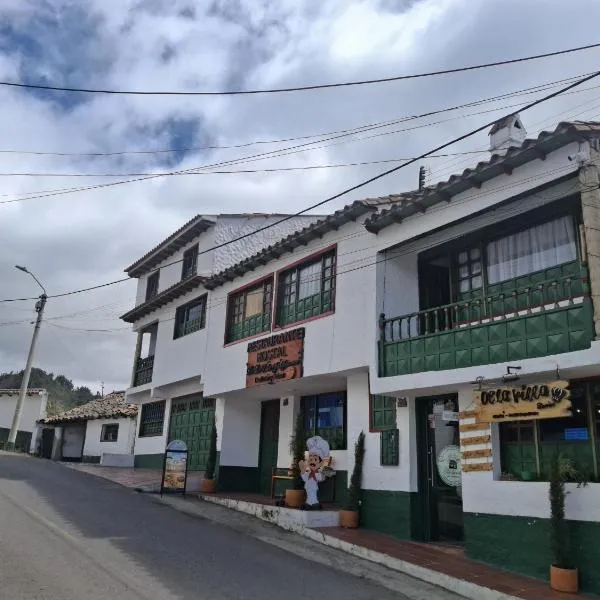 Restaurante y Hostal: De La Villa Pa Sumercé，位于蒙圭的酒店