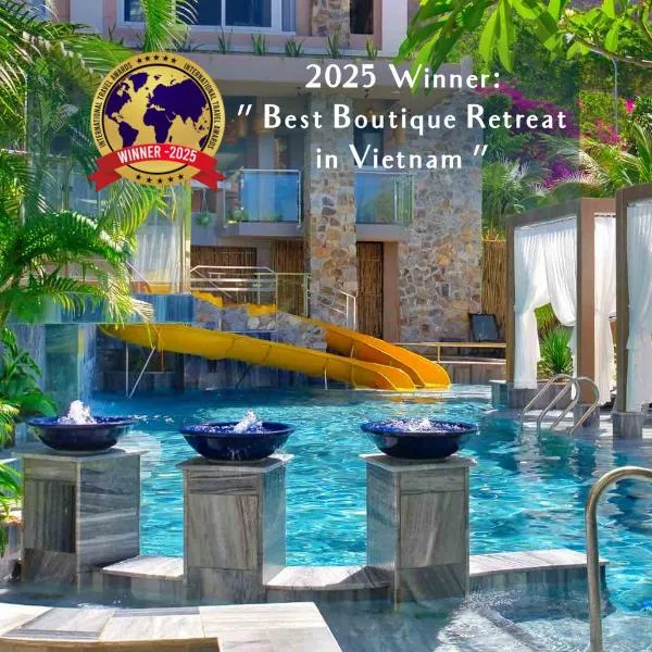 The Wind Resort - Tropical Hillside Escape，位于头顿的酒店