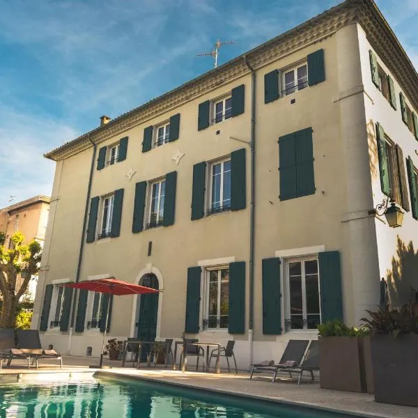 les jardins de la fontaine，位于阿莱斯的酒店