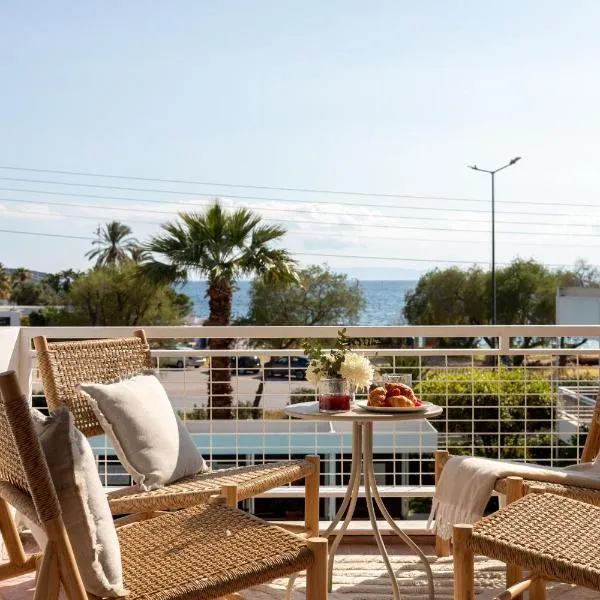 1bd Sv Beach Condo With Pool，位于雅典的酒店