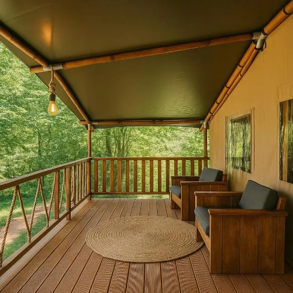 Glamping BoraGlamp - Boračko jezero，位于科尼茨的酒店