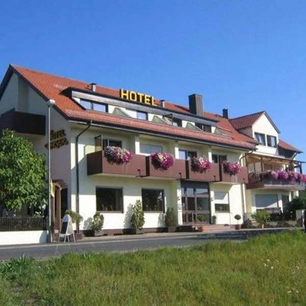 Kaiser´s Weinland Hotel，位于Hammelburg- Obererthal的酒店