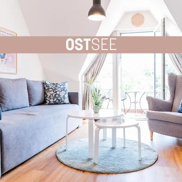 Ostsee, wunderschöne Wohnung mit Meerblick，位于哈里斯莱的酒店