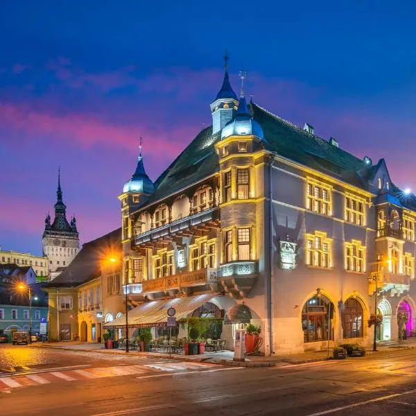 Heritage Boutique Hotel Sighisoara，位于锡吉什瓦拉的酒店