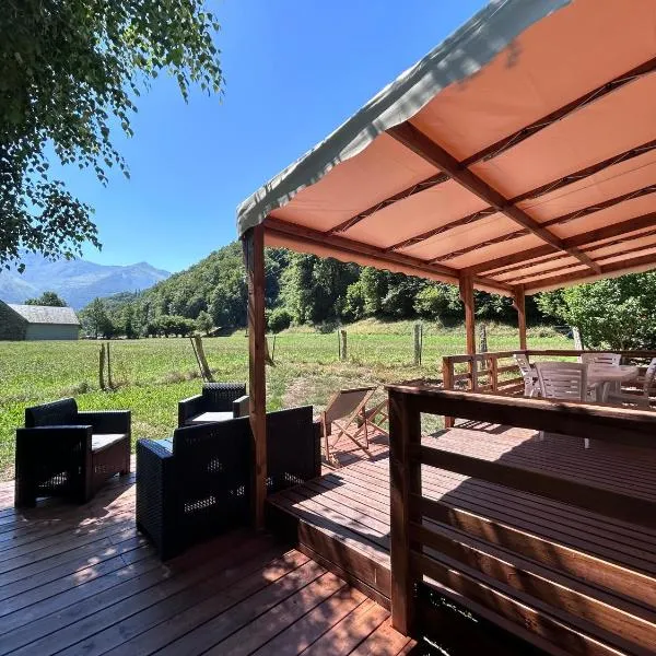 Camping Happy Pyrénées，位于Saligos的酒店