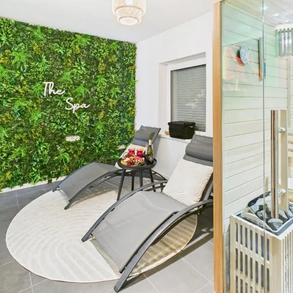 Loft and Living Private Spa am See mit Sauna und Whirlpool，位于Braunsbedra的酒店