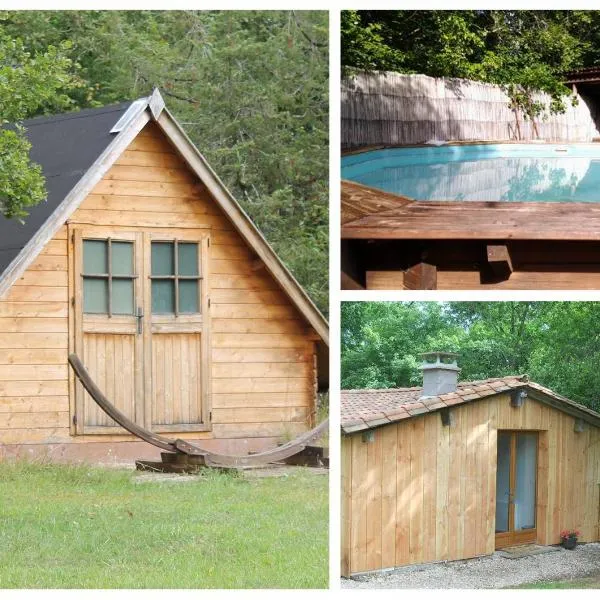 热奈特度假屋 ，位于Paussac-et-Saint-Vivien的酒店