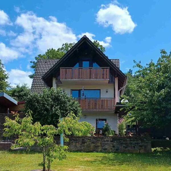 Ferienwohnung am Radweg，位于Zeitlofs的酒店