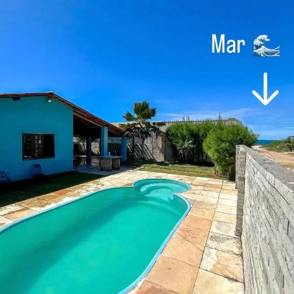 Casa Rústica em Morro Branco - na quadra da praia，位于Morro Branco的酒店