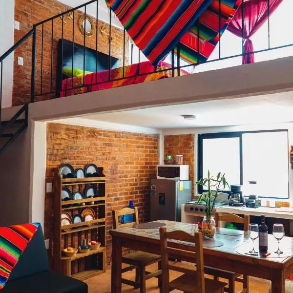 Beatiful apartment in the magical town of Orizaba，位于Cedro的酒店