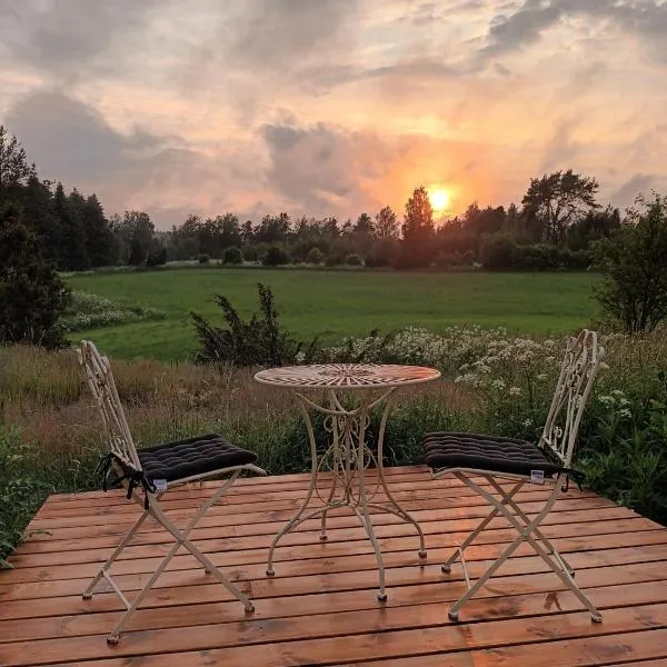 Glamping Kotitila Kiveinen，位于Laitila的酒店