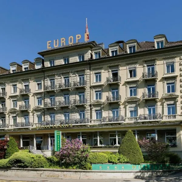 欧洲大酒店，位于卢塞恩的酒店