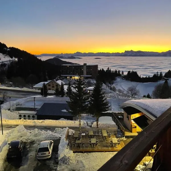 Duplex « les 7 Marmottes », Les Balcons de Recoin，位于尚鲁斯的酒店