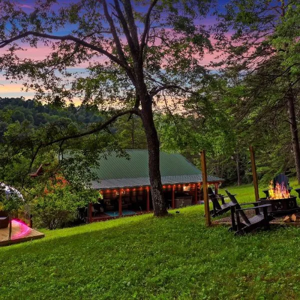 Family Escape with Stargazing Dome, Hot Tub, Game Rm-XBOX, Fire Pit, BBQ，位于洛根的酒店