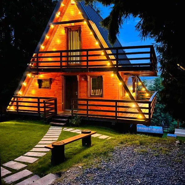 Chalet A Baisoara - Piscină încălzită - Pârtii în apropiere，位于博伊什瓦拉的酒店