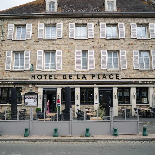 LOGIS -Hotel & Restaurant de la Place，位于Aunay-sur-Odon的酒店