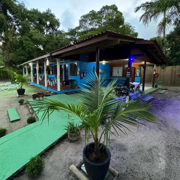 Pousada Pé Na Areia - ilha do mel，位于巴拉那瓜的酒店