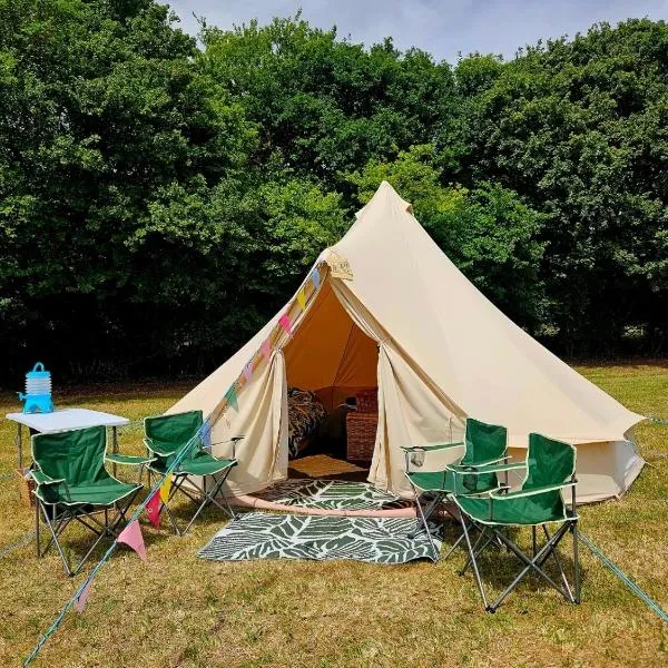 Readers Field Glamping，位于Great Sampford的酒店