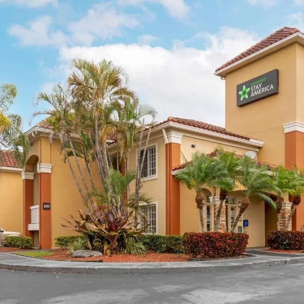 劳德代尔堡 - 戴维 - 美国长住酒店，位于戴维的酒店