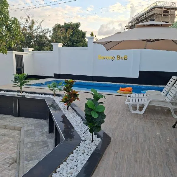 Serene BnB - Apt 02 Makongo after Mlimani City，位于达累斯萨拉姆的酒店