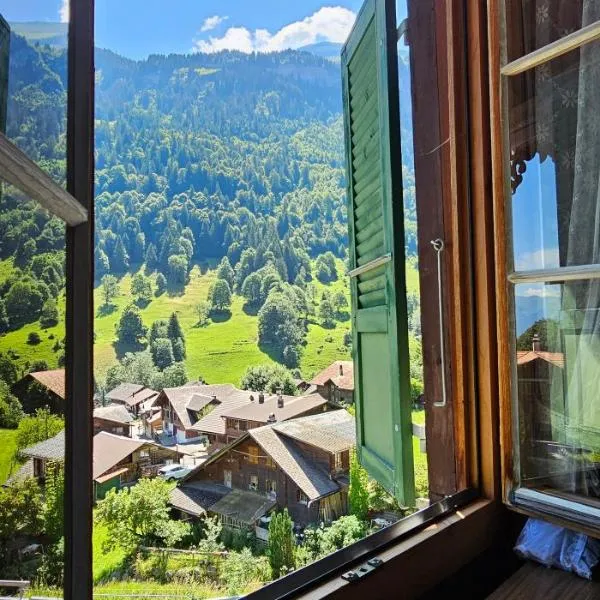 The Saxeten at alps，位于Saxeten的酒店