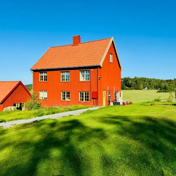 Brålands Farm - fish & family friendly in nature reserve - Apartment nr 2 Laxen，位于蒙克达尔的酒店