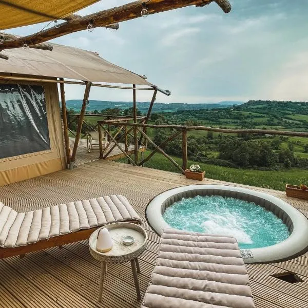 TERRA - Saturnia tented lodges，位于萨杜勒尼亚的酒店