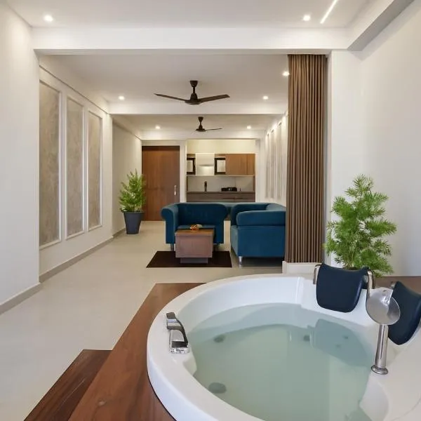 Kasauli Skylline I 2 BHK With Jacuzzi，位于卡绍利的酒店