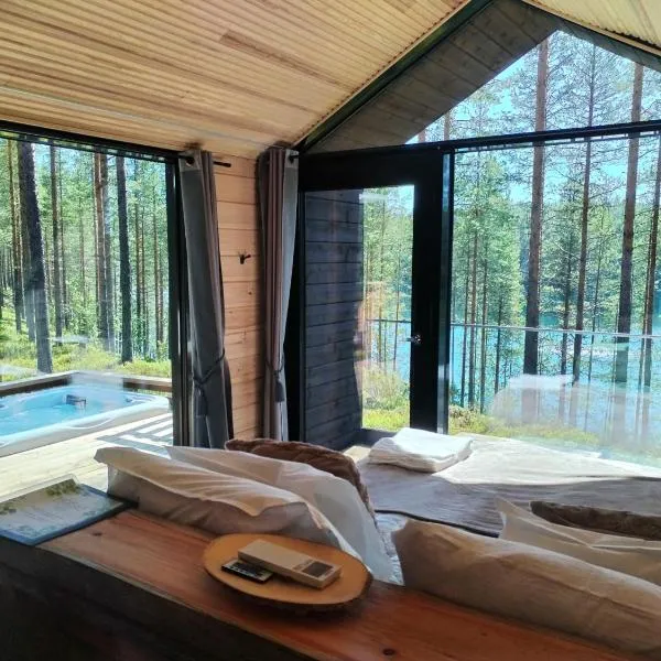 Hossaville Luxe Lake Cabin，位于霍萨的酒店
