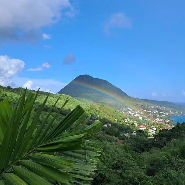 Les dessus de Petite Anse，位于莱昂斯-达赫雷的酒店